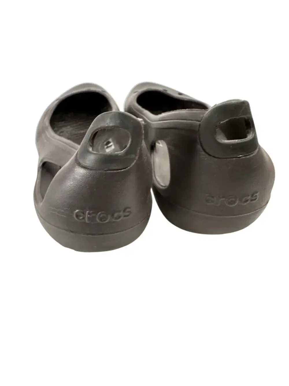 Crocs Kadee Ballet Flats Brown Croslite Slip On Comfort Shoes Womens 9